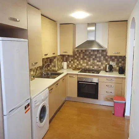 4h, Aire Acondic, 50m2, 1 Dormitorio, 4 Huespedes, Wifi Gratis Апартаменты *